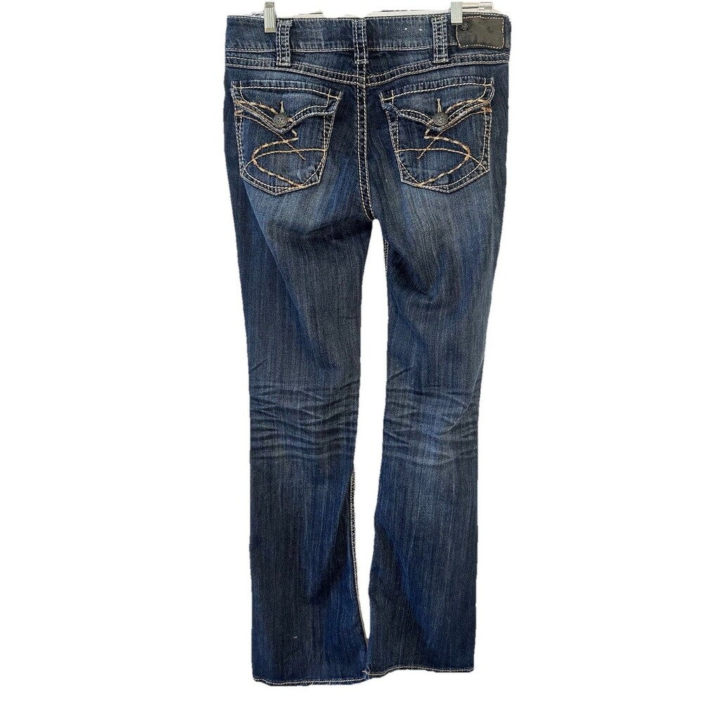 Silver Jeans Suki Surplus Bootcut Jeans Womens 30x34 Medium Wash Stretch